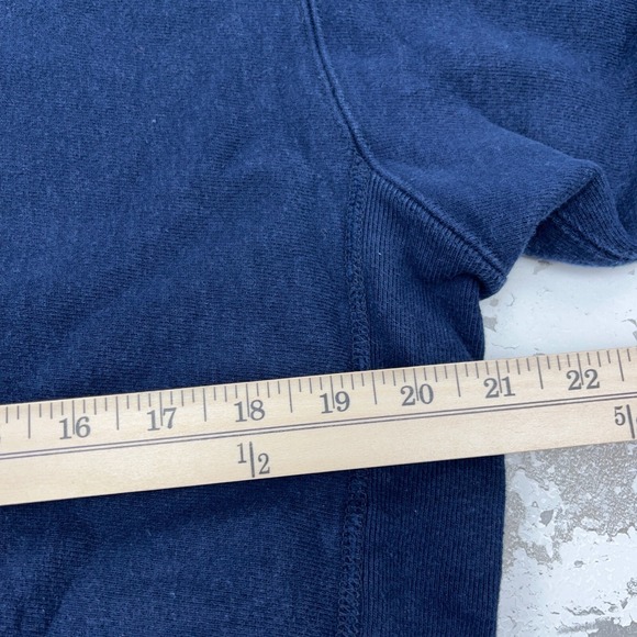 Vintage WVU Mountaineers Sweatshirt Men Large Champion Reverse Weave 80s 90s USA - Picture 9 of 11